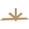 Ekena Millwork Kennewick Timber Gable Bracket, Western Red Cedar, 108"W x 31 1/2"H x 1 1/2"D x 5 1/2"F, 7/12 Pitch GBW108X31X0206KEN00SWR - alternate 5